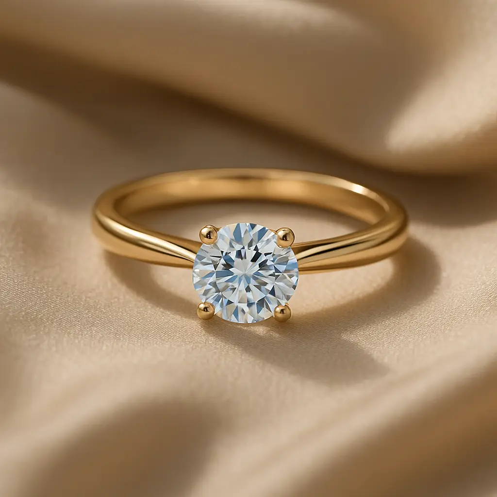 Rubin Verlobungsring 18010 Gelbgold 585