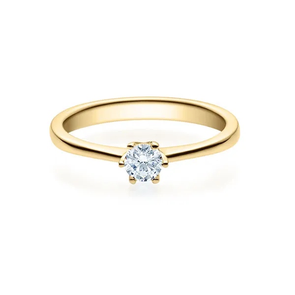 Rubin Verlobungsring 18016 Gelbgold 585