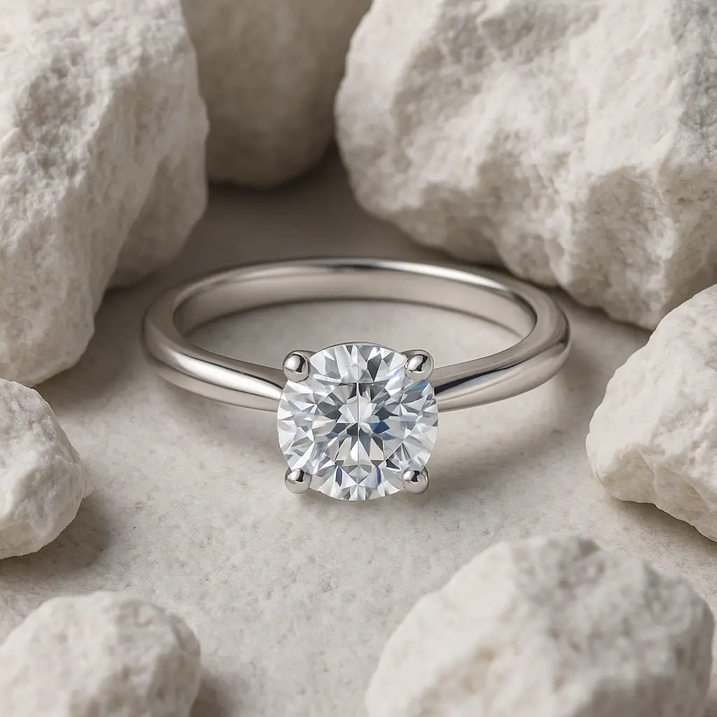 Rubin Verlobungsring 18008 Silber 925