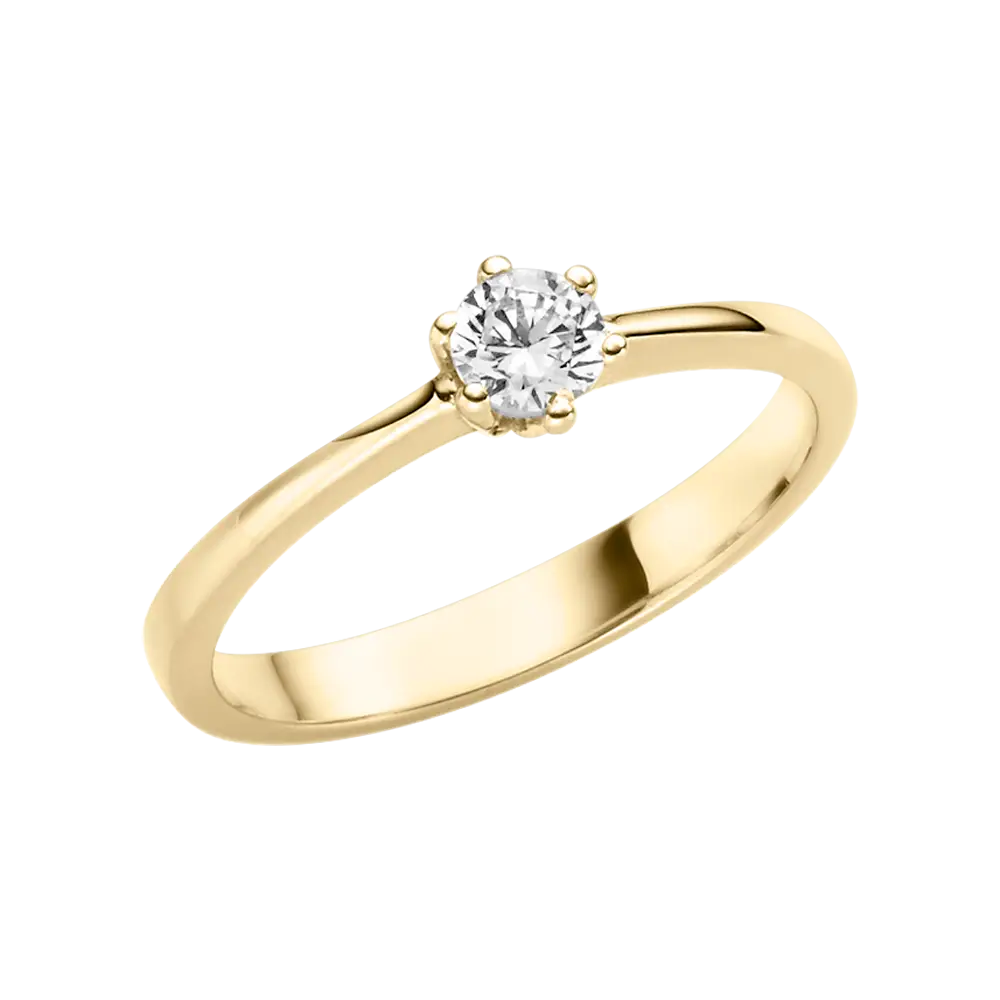 Rubin Verlobungsring 18001 Gelbgold 585