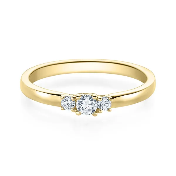 Rubin Verlobungsring 19003 Gelbgold 585