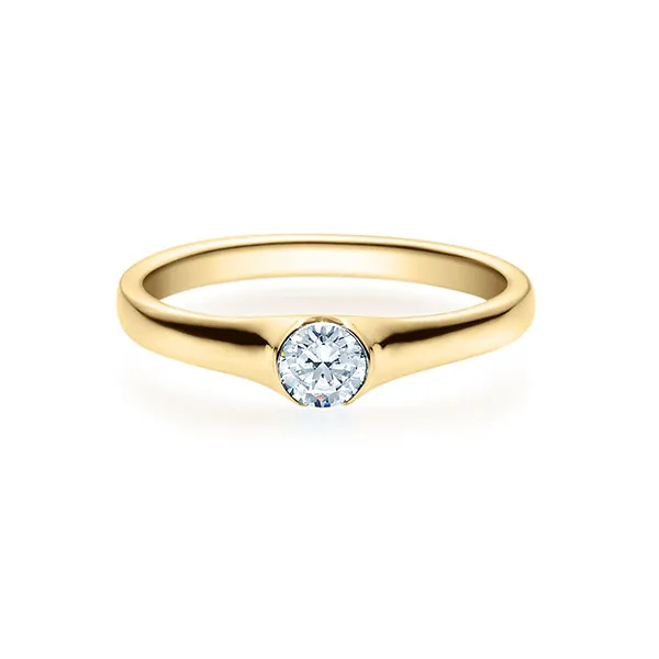 Rubin Verlobungsring 18022 Gelbgold 585