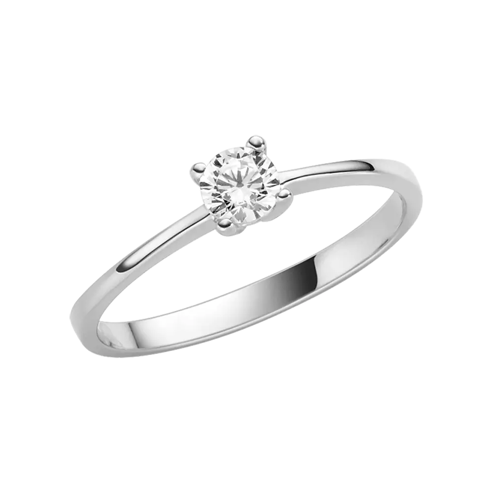 Rubin Verlobungsring 18008 Silber 925