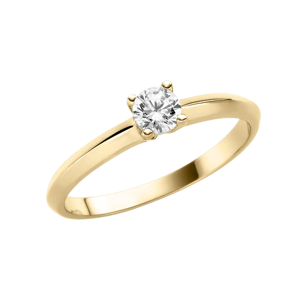 Rubin Verlobungsring 18004 Gelbgold 585