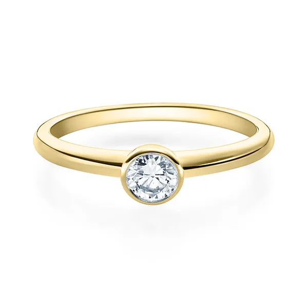 Rubin Verlobungsring 18026 Gelbgold 585