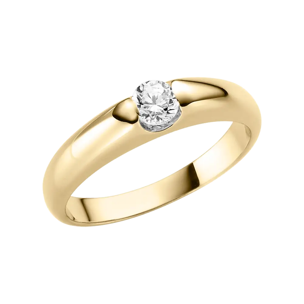 Rubin Verlobungsring 18005 Gelbgold 585