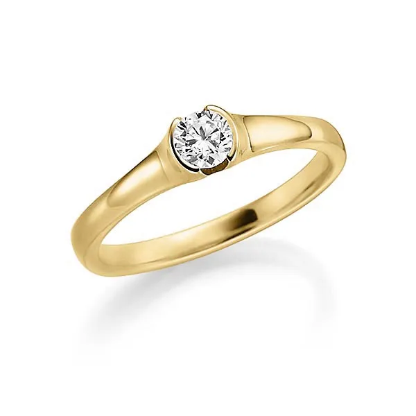 Rubin Verlobungsring 18022 Gelbgold 585