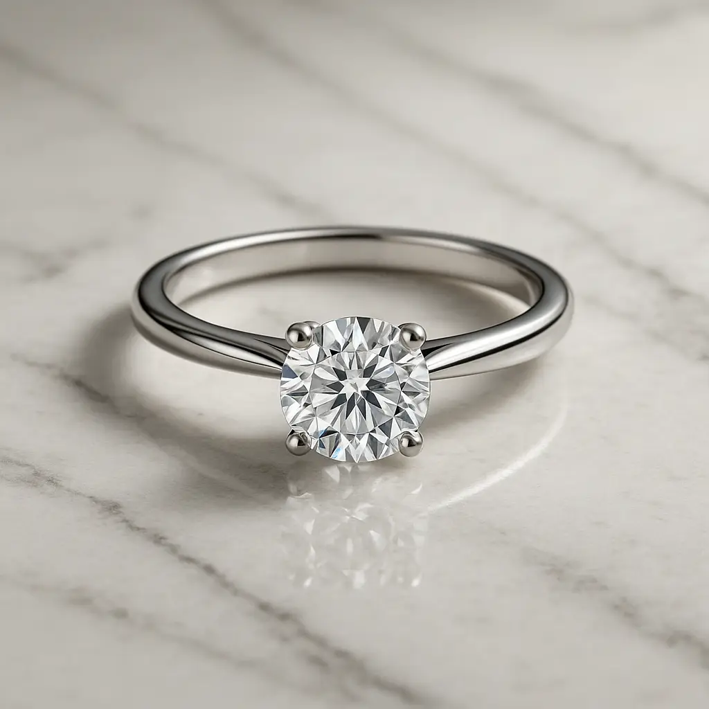 Rubin Verlobungsring 18010 Silber 925