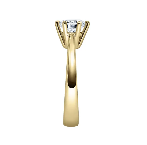 Rubin Verlobungsring 18001 Gelbgold 585