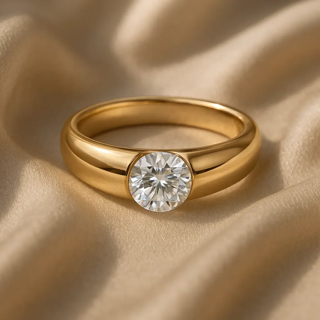 Rubin Verlobungsring 18005 Gelbgold 585