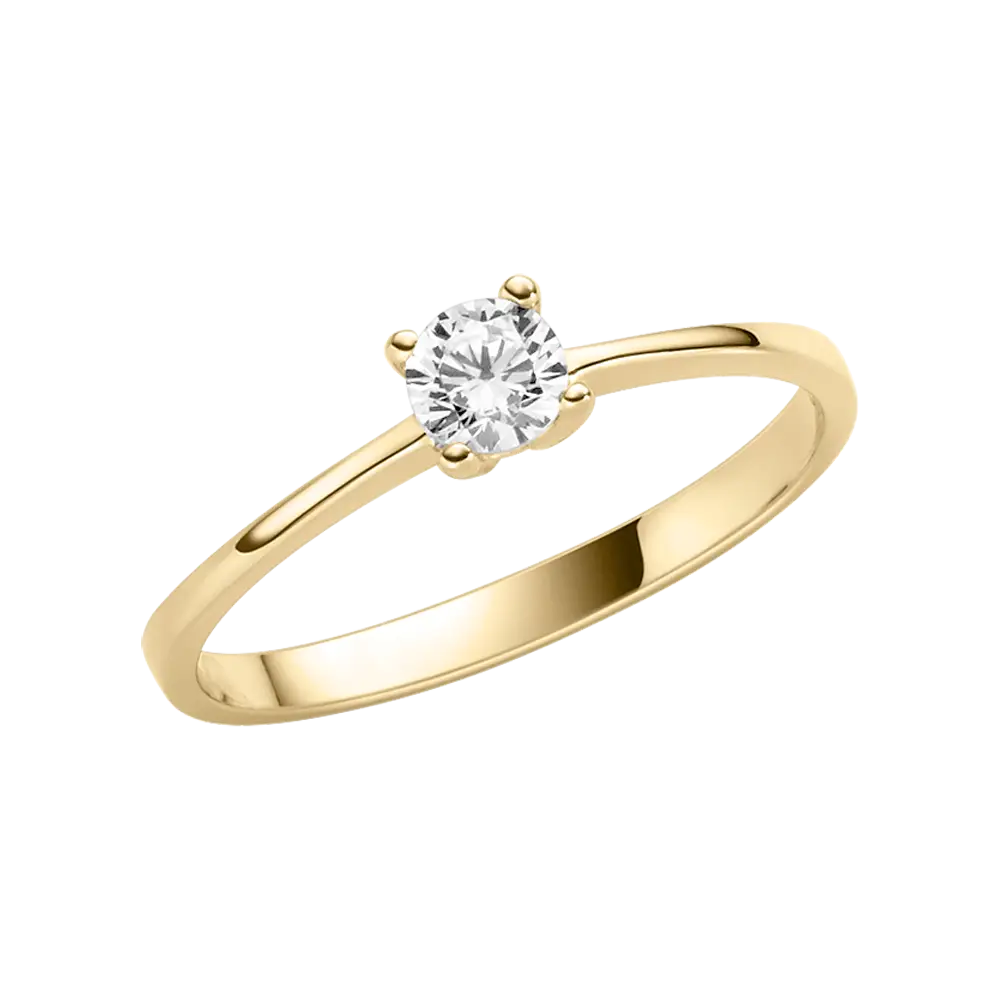 Rubin Verlobungsring 18008 Gelbgold 585