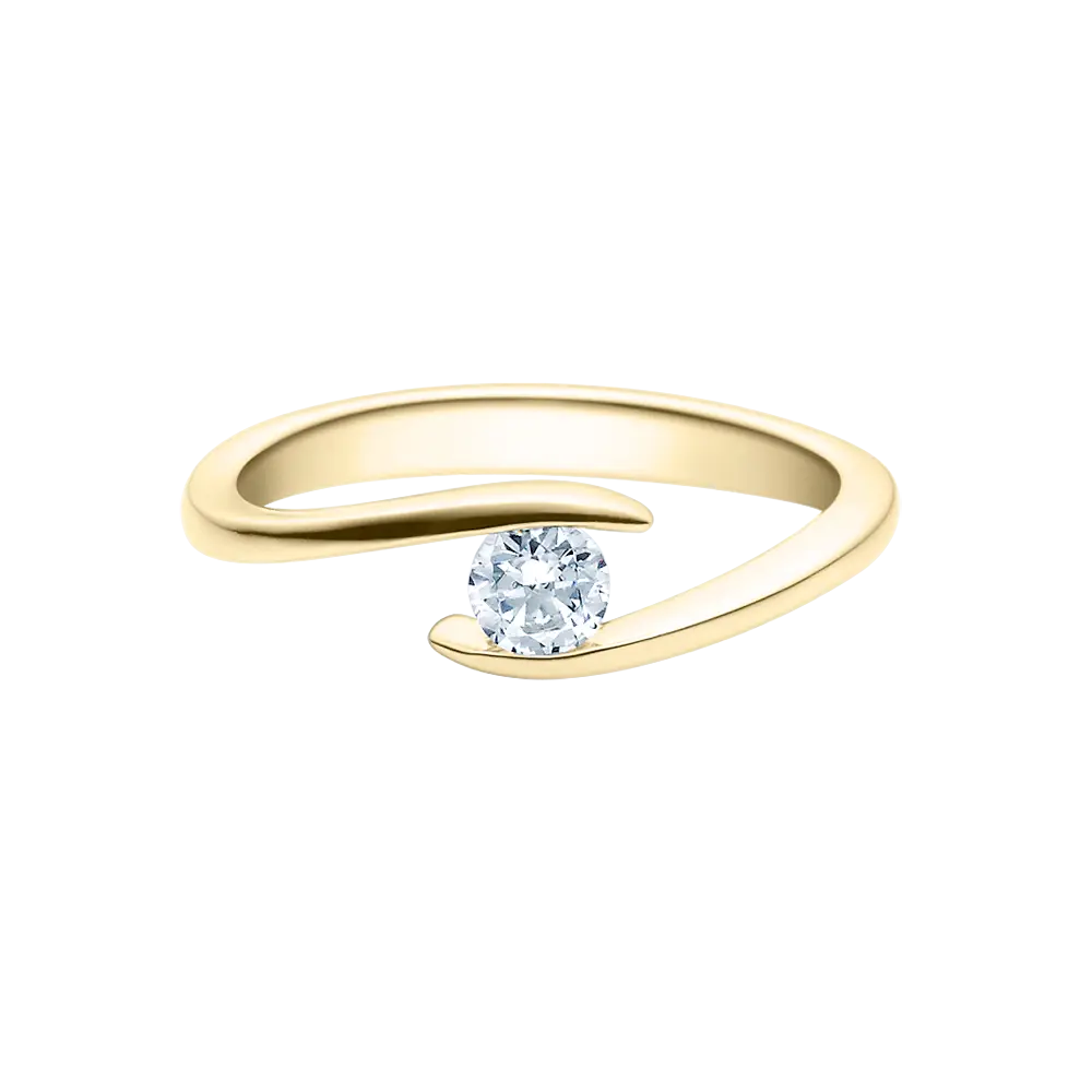 Rubin Verlobungsring 18015 Gelbgold 585