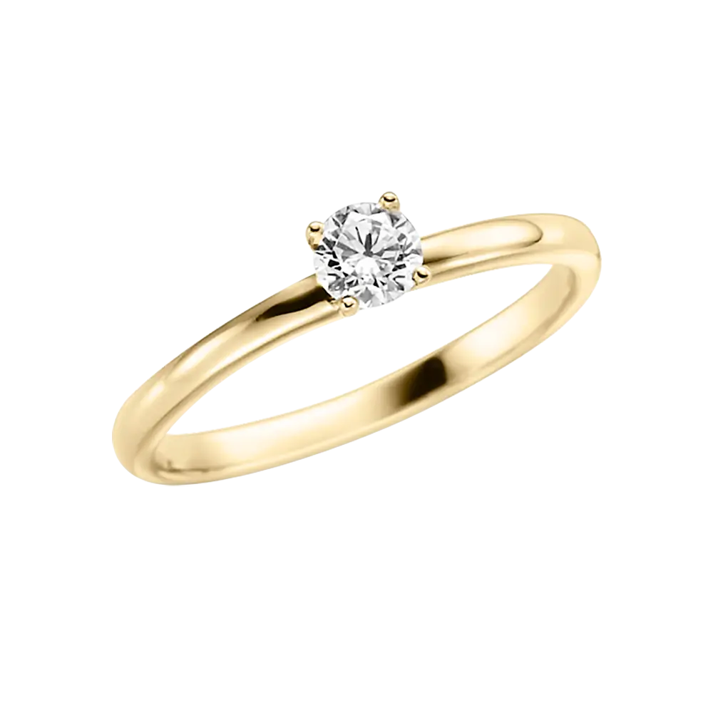 Rubin Verlobungsring 18018 Gelbgold 585