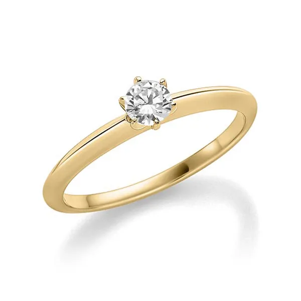 Rubin Verlobungsring 18023 Gelbgold 585