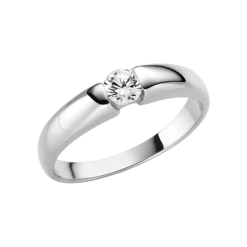 Rubin Verlobungsring 18006 Silber 925
