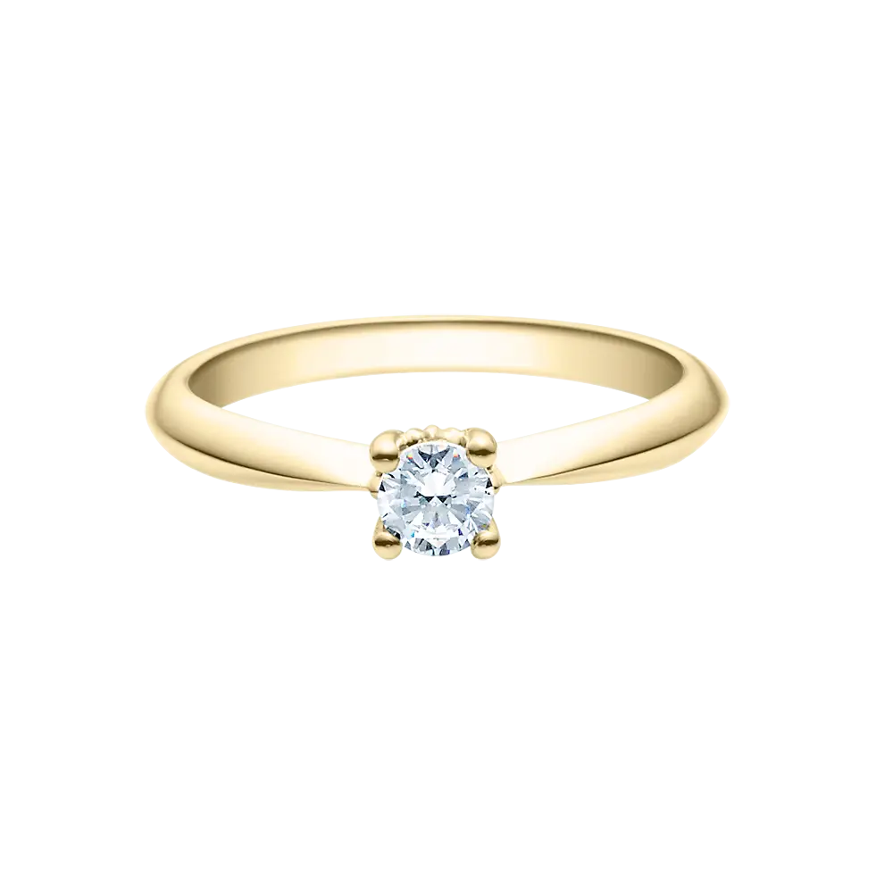 Rubin Verlobungsring 18009 Gelbgold 585