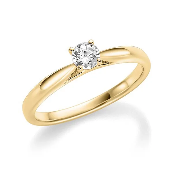 Rubin Verlobungsring 18025 Gelbgold 585