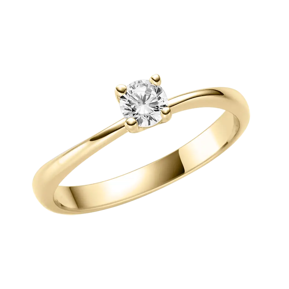 Rubin Verlobungsring 18011 Gelbgold 585