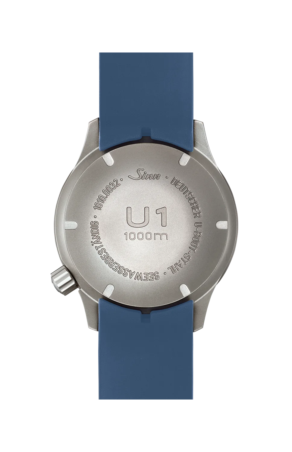 SINN U1 B Taucheruhr aus deutschem U-Boot-Stahl – Ansicht 3