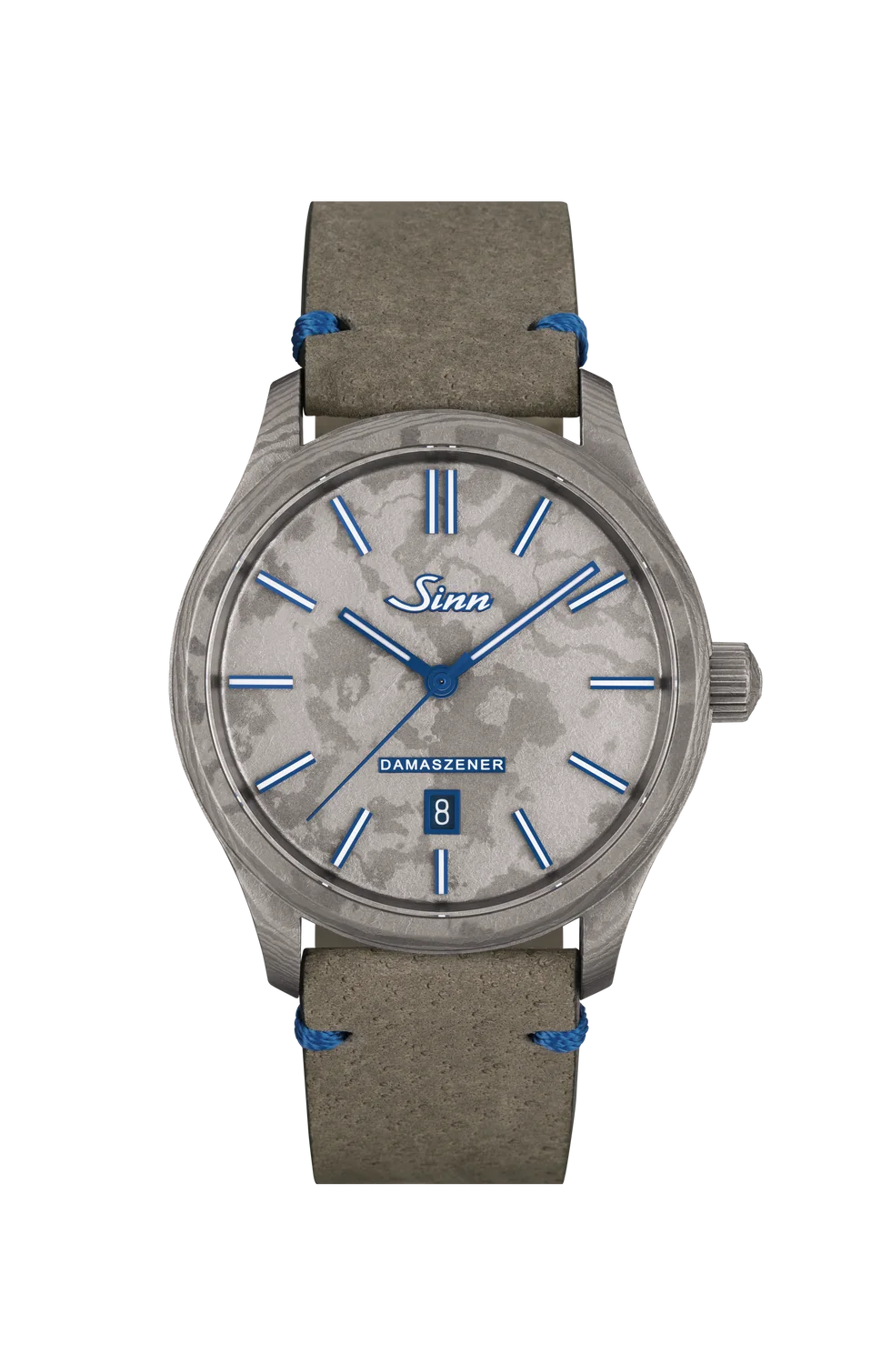 SINN 1800 TITANDAMASZENER Limitierte Uhr aus TITANDAMAST