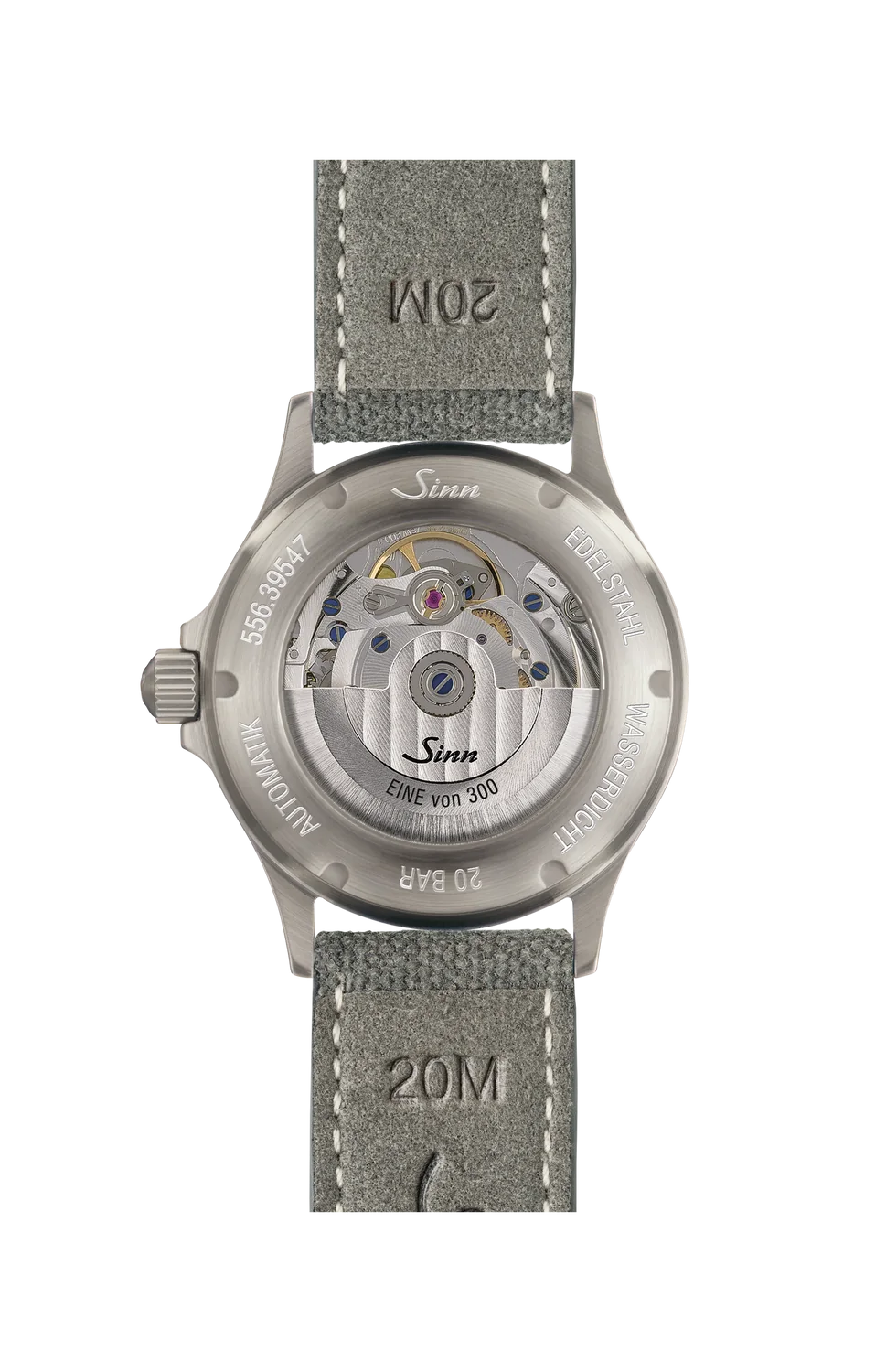 SINN 556 Sand Instrumentelle Uhr mit guillochiertem Zifferblatt im Farbton Sand – Ansicht 3