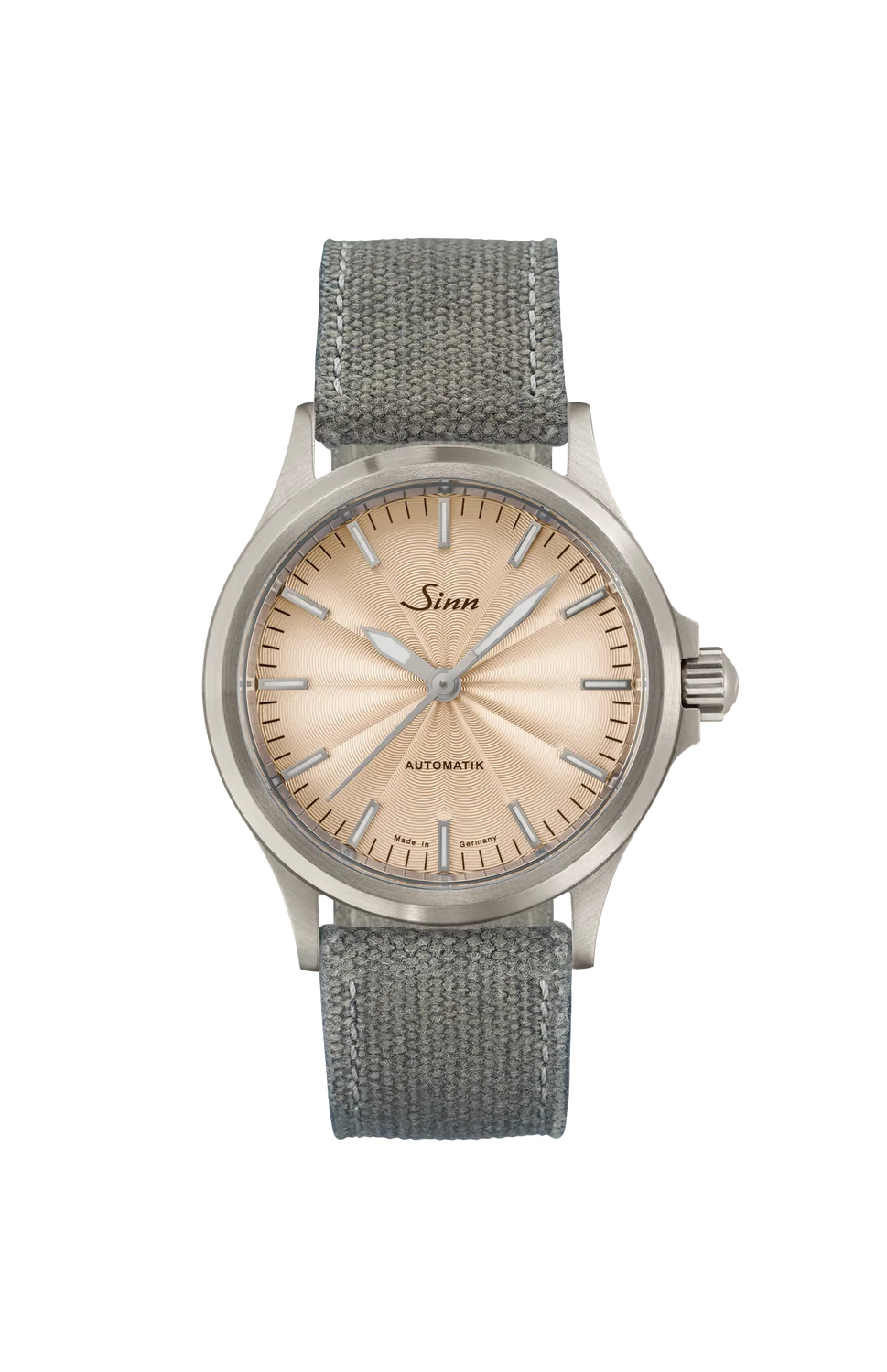 SINN 556 Sand Instrumentelle Uhr mit guillochiertem Zifferblatt im Farbton Sand