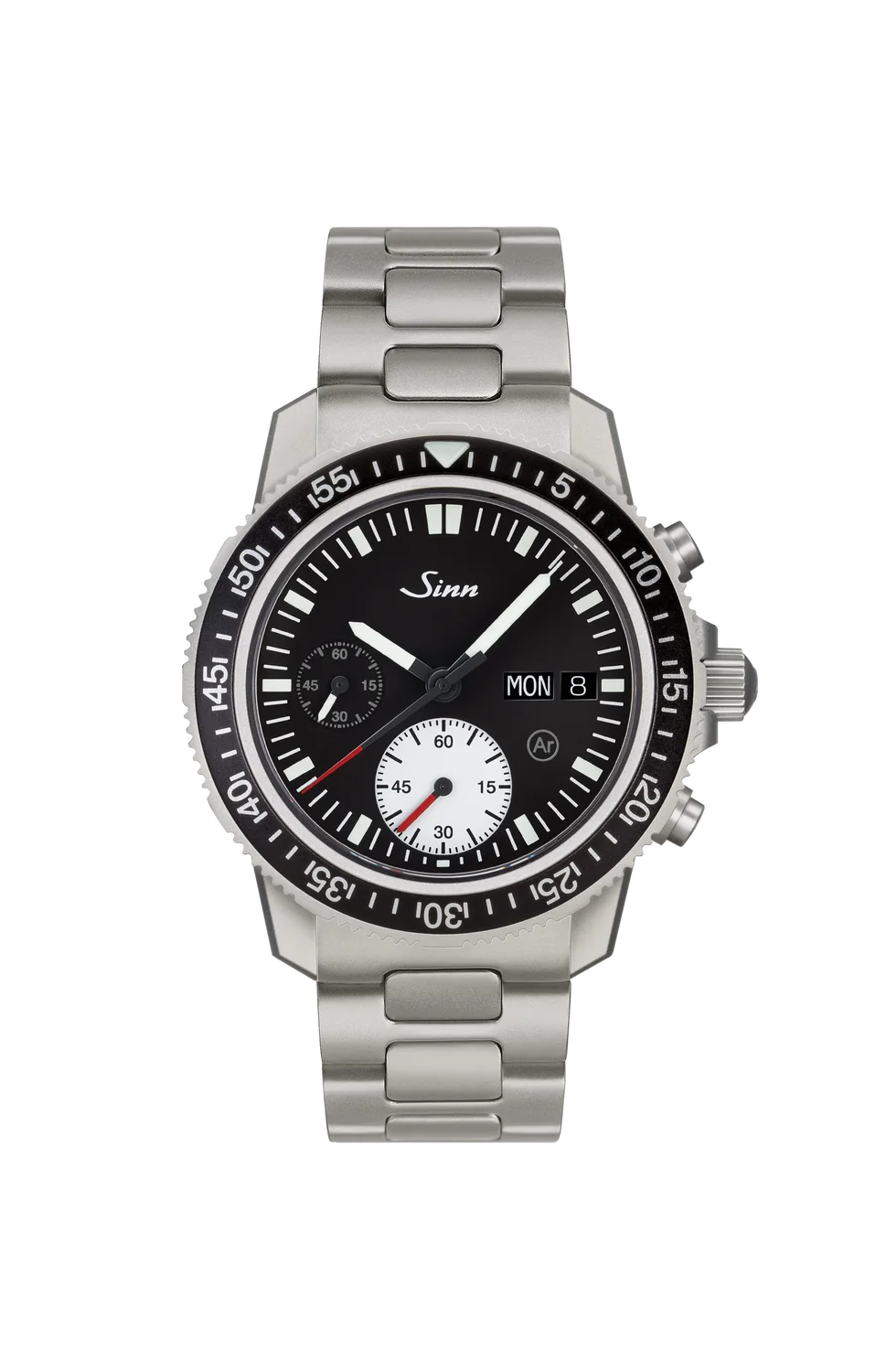 SINN 613 St Taucherchronograph mit 60er Teilung bei der Stoppminute