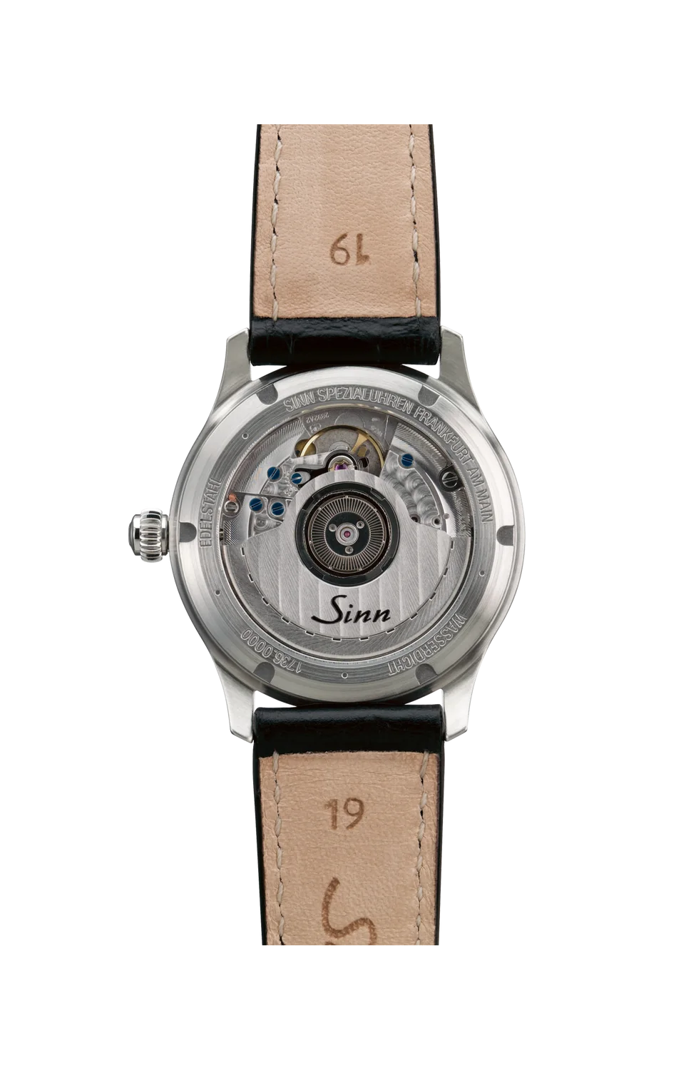 SINN 1736 St I 4N Elegante Uhr mit galvanisch versilbertem Zifferblatt – Ansicht 3