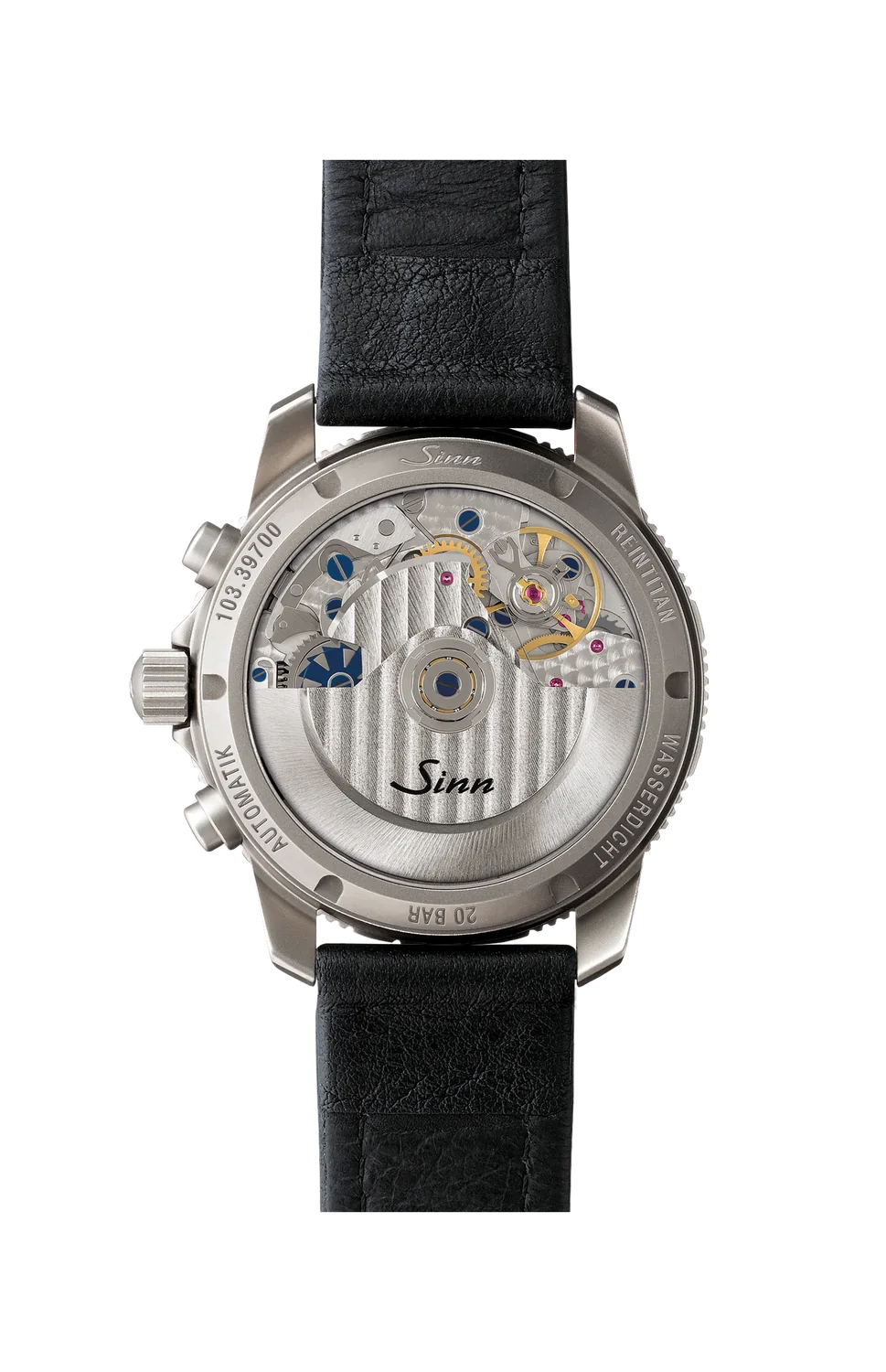 SINN 103 Ti DIAPAL Fliegerchronograph mit DIAPAL-Technologie – Ansicht 3