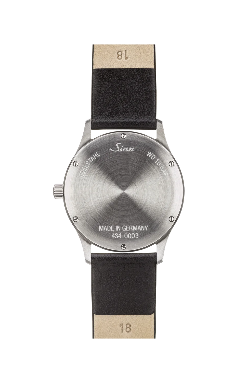 SINN 434 St B Elegante Damenuhr mit blauem Zifferblatt – Ansicht 3